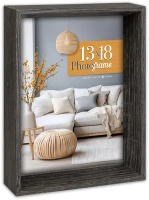 Produktbild von ZEP Portraitrahmen Berlin Holzrahmen Schwarz 20x30 cm