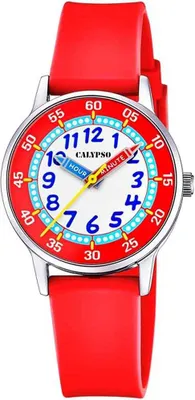 Produktbild von Calypso Armbanduhr Kinder Analog PUR Fashion Uhr rot UK5826/4