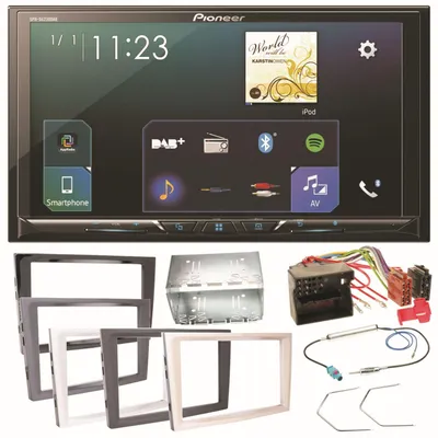 Produktbild von Pioneer SPH-DA230DAB Bluetooth Einbauset für Opel Astra H Corsa D Zafira B Antara