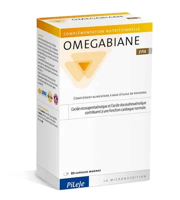Produktbild von Pileje Omegabiane Epa 80 Capsules