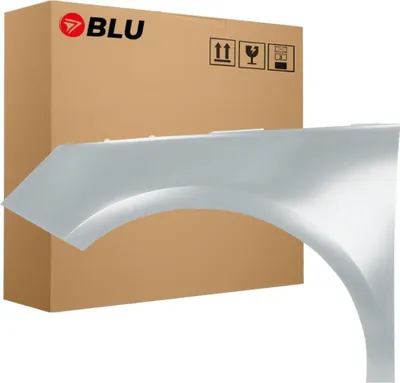 Immagine prodotto di BLU Parafango compatibile con Audi A1 8X LX7W Sinistra Silber EisSilber | 2010-2018 | Anteriore | Verniciato | Pronto per il montaggio | Zincato