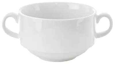 Image de Bol à soupe en porcelaine - 290 ml