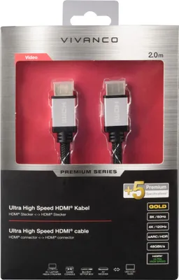 Produktbild von Ultra High Speed HDMI® Kabel, 2m (42209)