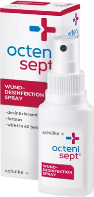 Produktbild von 3x50ml - Schülke Octenisept® Wund Desinfektion Antiseptikum Wundbehandlung schmerzfrei | Flasche (50 ml)