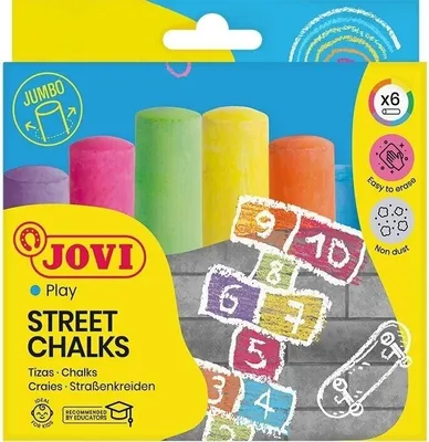 Zdjęcie produktu dla Jovi Street Chalks Kreda 6 szt.