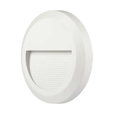 Obrázek produktu pro LED Solution Bílé LED schodišťové svítidlo kulaté 2W IP65 Barva světla: Teplá bílá 211315