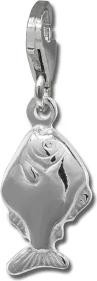 Produktbild von SilberDream Charm Schmuck Armband Anhänger Fisch 925 Echt Silber FC866J