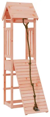 Produktbild von vidaXL Spielturm mit Kletterwand Massivholz Douglasie