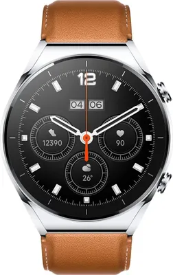 Produktbild von Xiaomi Watch S1 Smartwatch Edelstahl & Saphirglas, 1.43" AMOLED, 117 Trainingsmodi, SPO2 & Herzfrequenz, NFC, GPS, 5ATM, 12 Tage Akku