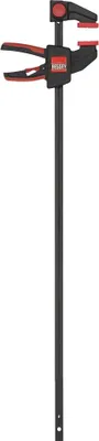 A black and red clamp is shown against a white background.