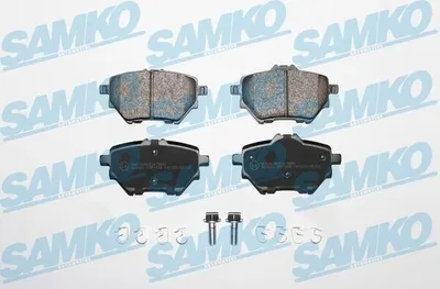 Produktbild von SAMKO Bremsbeläge Satz Hinten Bremsklötze für OPEL Corsa F 5SP1838