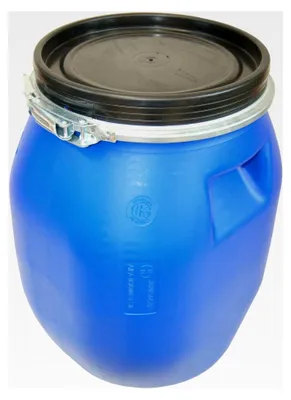Produktbild von Weithalsfass 30l, stapelbar, 310mm Ø, 510mm Höhe, 255mm Einfüllöffnung