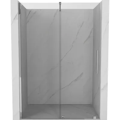 Zdjęcie produktu dla Mexen Velar drzwi prysznicowe rozsuwane 160 cm, transparent, chrom - 871-160-000-01-01