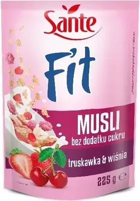 Obrázok produktu pre San.Fital Jahodové, malinové a čerešňové vločky 225 g