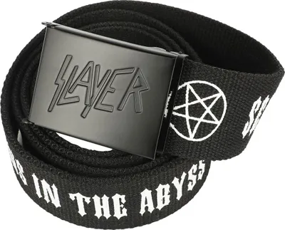 Produktbild von Slayer Gürtel Uni Logo schwarz Standard