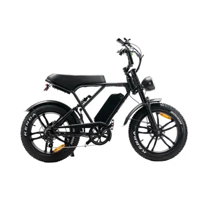 Obrázek produktu pro OUXI H9 Elektrické Fatbike – alarm – NFC čip – 20 palců – 250W motor – 7 převodů – dojezd 60 km – hydraulické kotoučové brzdy – černá