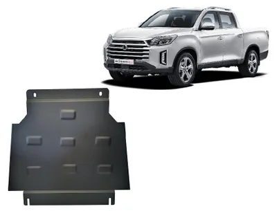Obrázok produktu pre Ochranný kryt prevodovky značky Stahl pre vozidlá Ssangyong Musso Grand – modely z rokov 2018 až 2026