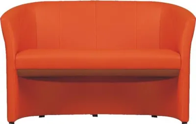 Produktbild von Kondela Doppelter Konferenzstuhl Kuba - Orange