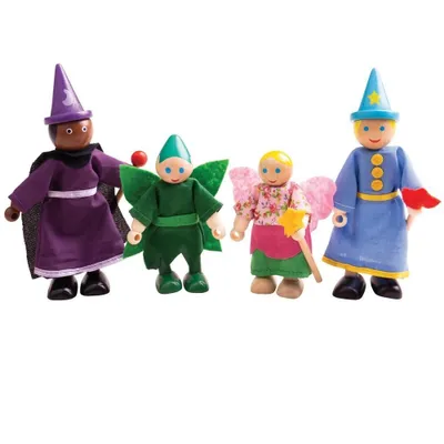 Produktbild von Bigjigs Toys Hölzerne Fantasie-Figuren
