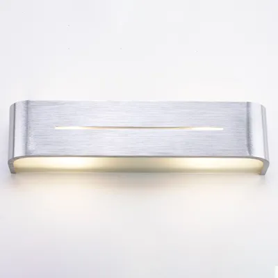 Image de Moderne Applique murale argent | Alu | Lampe Up & Down Applique murale