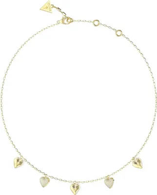 Image de Collier Guess en or pour femmes 46cm
