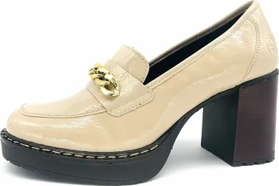 Produktbild von Rieker hwk damen halbschuhe Damen Pumps in Beige, Größe 40