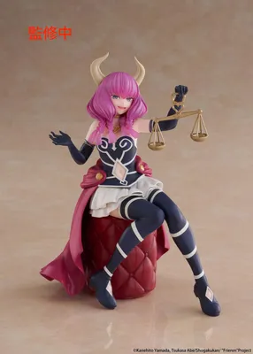 Zdjęcie produktu dla Frieren: Beyond Journey's End PVC Statue Desktop Cute Figure Aura the guillotine 13 cm