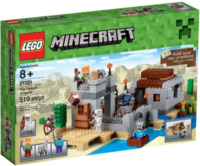 Produktbild von Lego 21121 Minecraft - Der Wüstenaußenposten