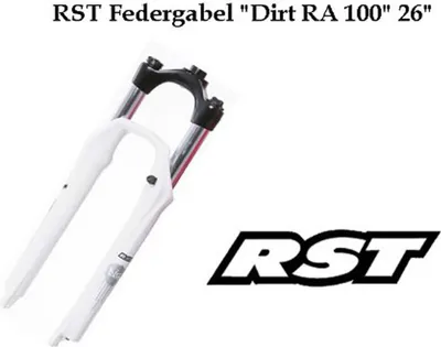 Produktbild von RST Federgabel Rst Dirt Ra 26 Weiss