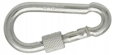 Produktbild von Najder Karabiner 4x40mm mit Sicherung - belastbar bis 80kg