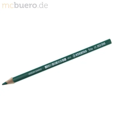 Produktbild von Dreikant-Buntstift - STABILO Trio dick - Einzelstift - grün