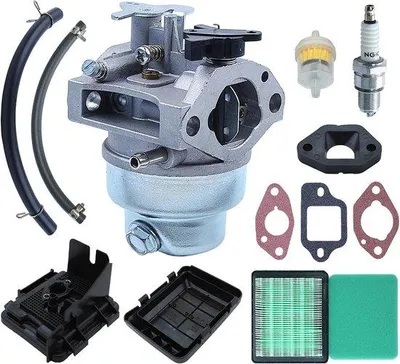 Produktbild von Honda-Kit für Motor und Rasenmäher - Rasenmäher-Kit mit Zündkerze, Luftfilter, Dichtung, Ersatzteile für GCV160 GCV135 GC160 GC135 GCV160-OHC 16100-Z0L-023