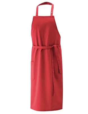 Immagine prodotto di Exner 10620 | Grembiule bavaglino 80 x 100 cm - Lavabile fino a 60 °C - Colore: Rosso - Dimensioni: 80 x 100 cm