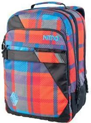 Produktbild von Nitro Lock Plaid Red-Blue Rucksack