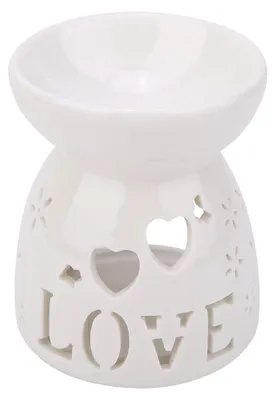 Zdjęcie produktu dla Lampa zapachowa, ceramiczny kominek do olejków eterycznych, świeca, kadzidło, kominek do aromaterapii