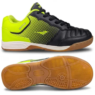 Produktbild von Jungen Hallenschuhe Sportschuhe Fußballschuhe Coras in Schwarz Gr.37