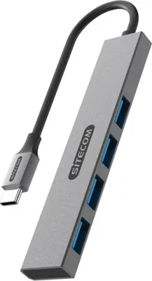 Produktbild von USB-C zu 4x USB-A Tiny Hub, kompakt & leistungsstark