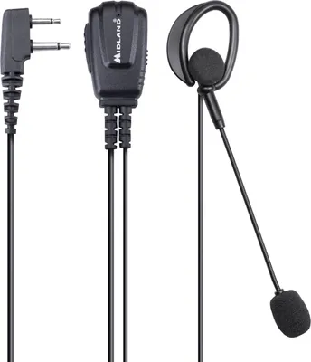 Immagine prodotto di Midland MA30-L PRO MICROFONO AURICOLARE CON MICROFONO BOOM 2 PIN