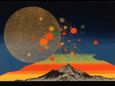 Produktbild von Plakat 40x30cm Ausstellung Auf Die Welt