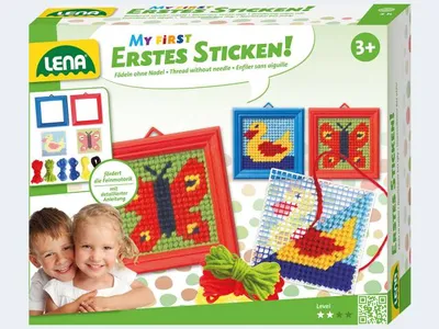 Produktbild von Lena Erstes Sticken Tiere