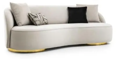 Obrázek produktu pro pohovka 3sed látka obývací pokoj moderní design šedé pohovky čalounění pohovky