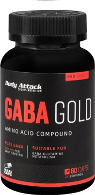 Produktbild von Body Attack Gaba Gold 80 Kapsel
