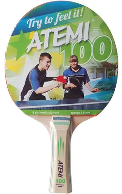 Produktbild von Atemi - Tischtennisschläger "100", Konkav MR78408 (Einheitsgröße) (Bunt)