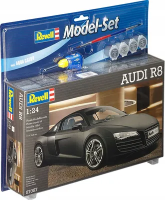 Productafbeelding van Revell Modelset AUDI R8 - Modelbouwpakket auto; 67057