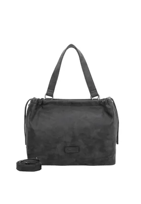 Produktbild von Fritzi aus Preußen Umhängetasche Poppi01 Vintage Shopper Black Idol schwarz