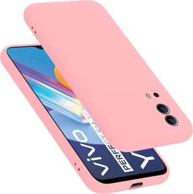 Obrázek produktu pro Cadorabo Protective Case for Vivo Y52 5G / Y72 5G Case in Pink Pouzdro na mobilní telefon, kryt TPU, pouzdro na mobilní telefon