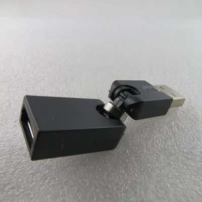 Produktbild von USB Winkelstecker 360 360° Winkeladapter Winkel Adapter Stecker Buchse Gelenk