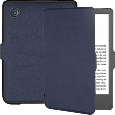 Productafbeelding van imoshion Slim Hard Case Bookcase voor de Kobo Clara 2E / Tolino Shine 4 - Donkerblauw
