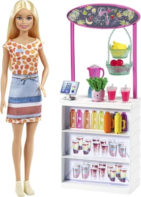 Obrázek produktu pro Mattel Barbie Smoothie Stand With Doll