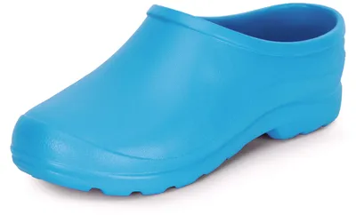 Produktbild von Ladeheid Damen und Herren leichte Eva Clogs Gartenclogs Gartenschuhe LADW001 (Blau, 46)